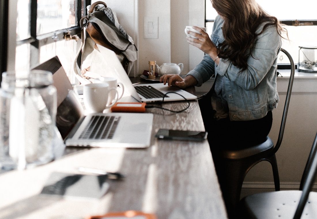Two people reviewing loan options together
